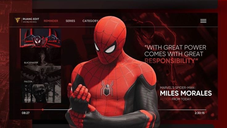 Spider Man Web Design Image